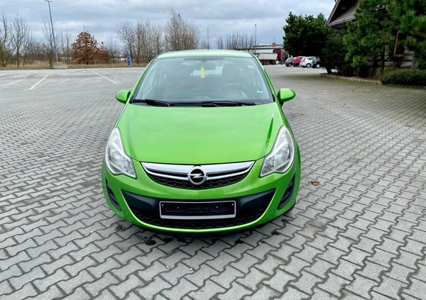 Opel Corsa cena 17600 przebieg: 139000, rok produkcji 2012 z Jarocin małe 326